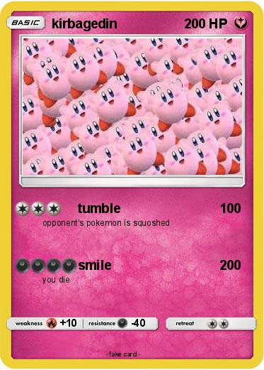 Pokemon kirbagedin