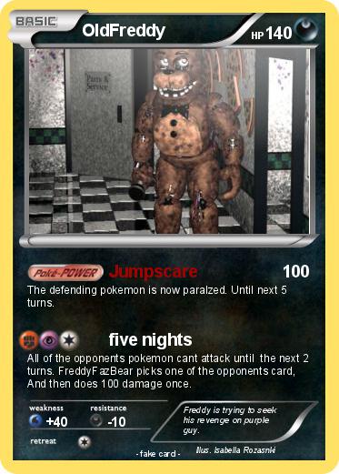Pokemon OldFreddy