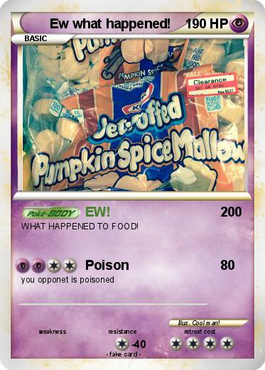 Pokemon Ew what happened!