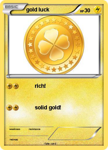 Pokemon gold luck