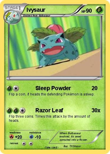 Pokemon Ivysaur