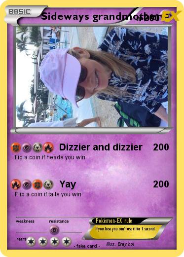 Pokemon Sideways grandmother