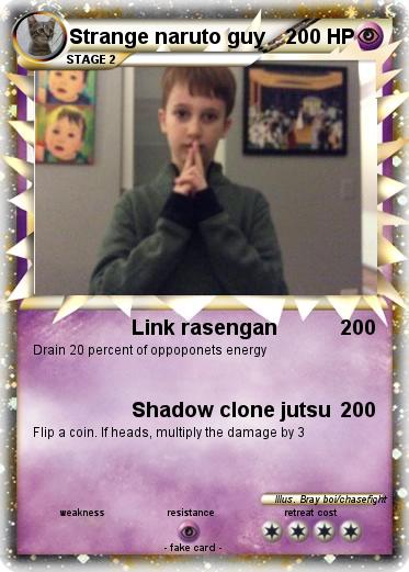 Pokemon Strange naruto guy
