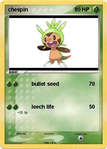 Pokemon chespin