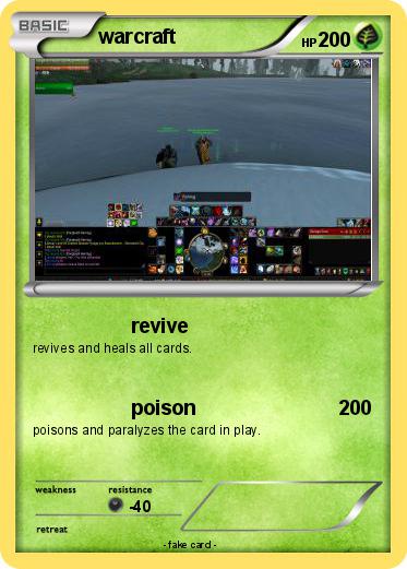 Pokemon warcraft