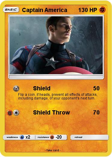 Pokemon Captain America