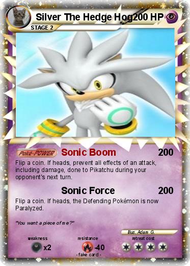Pokemon Silver The Hedge Hog