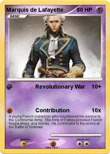 Pokemon Marquis de Lafayette