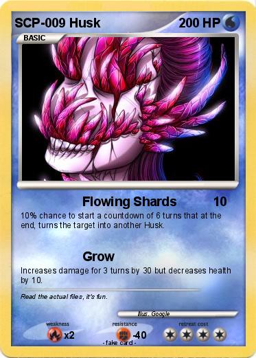 Pokemon SCP-009 Husk