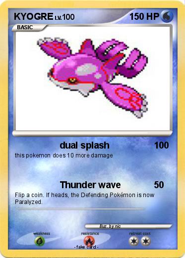 Pokemon KYOGRE
