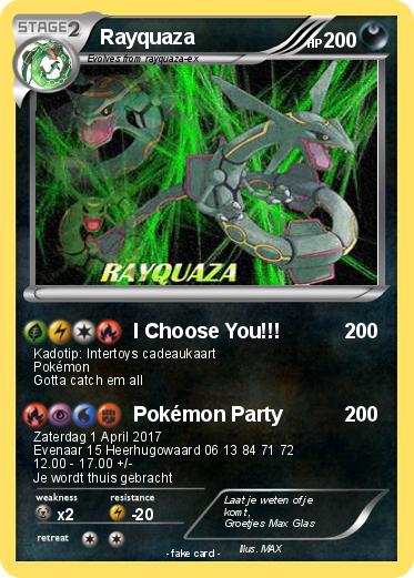 Pokemon Rayquaza