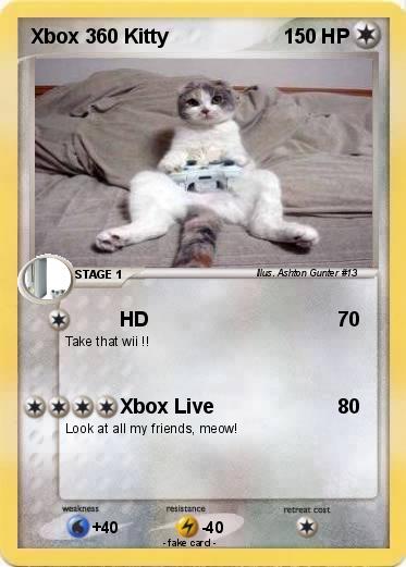 Pokemon Xbox 360 Kitty