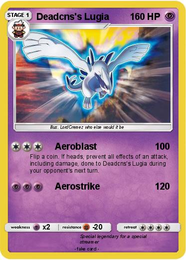 Pokemon Deadcns's Lugia