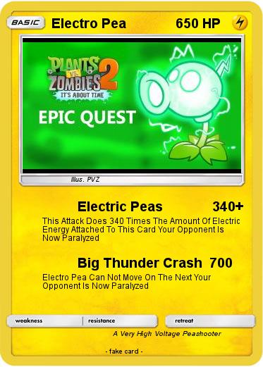 Pokemon Electro Pea              6