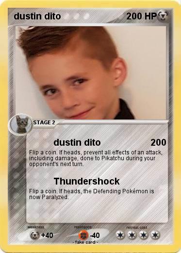 Pokemon dustin dito