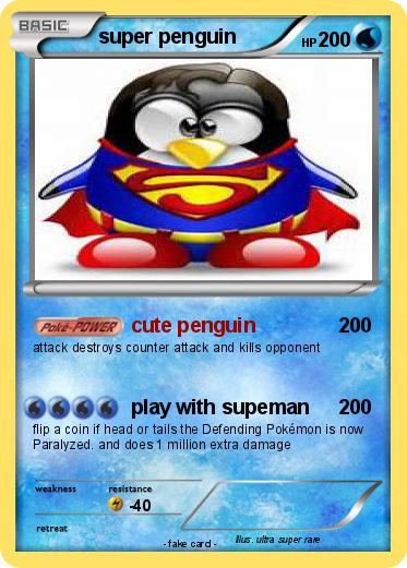 Pokemon super penguin
