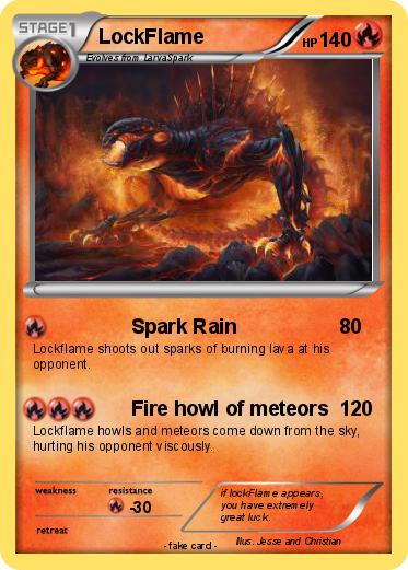 Pokemon LockFlame