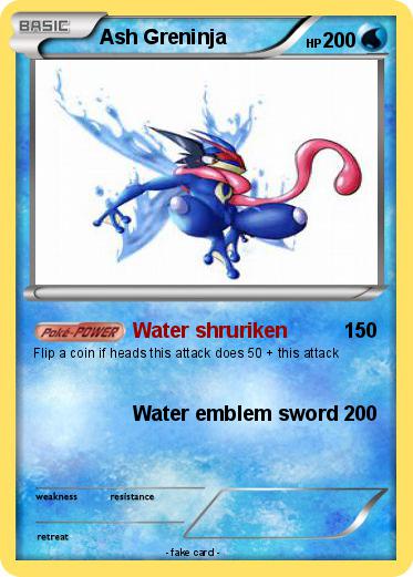 Pokemon Ash Greninja
