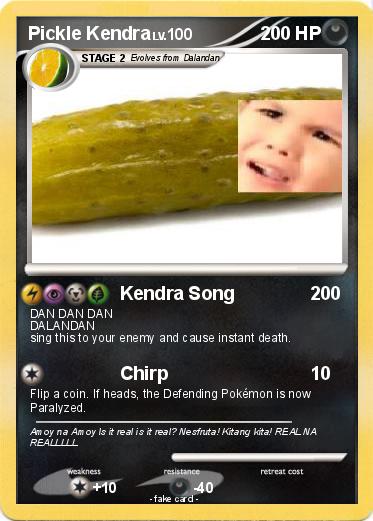 Pokemon Pickle Kendra