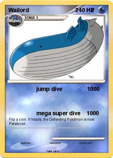 Pokemon Wailord                              2        2