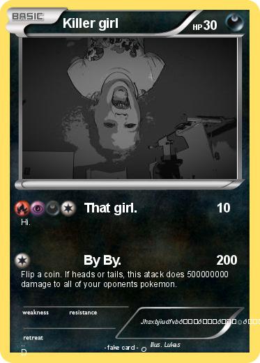 Pokemon Killer girl