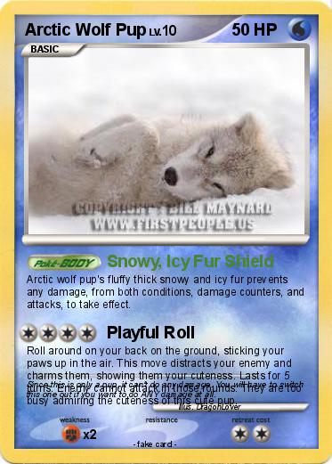 Pokemon Arctic Wolf Pup
