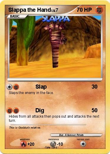 Pokemon Slappa the Hand