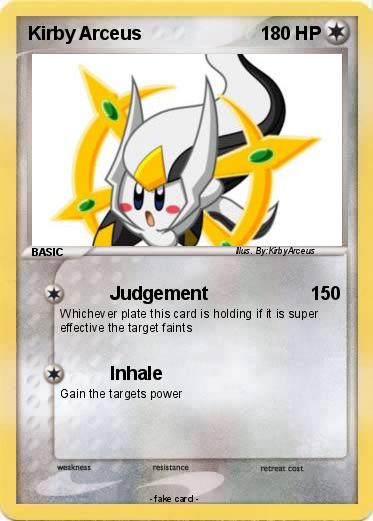 Pokemon Kirby Arceus