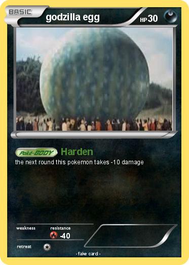 Pokemon godzilla egg