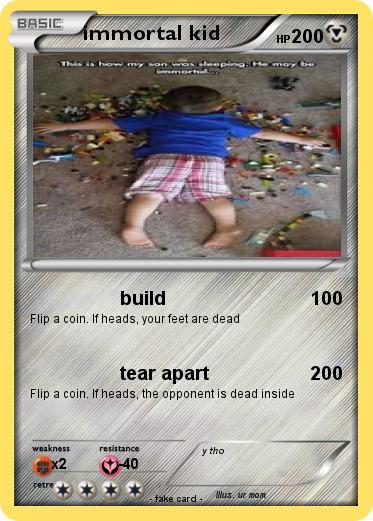 Pokemon immortal kid