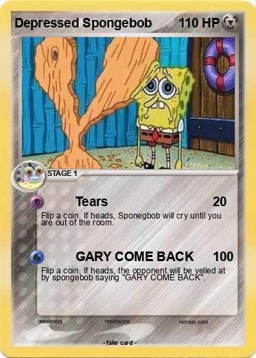 Pokemon Depressed Spongebob