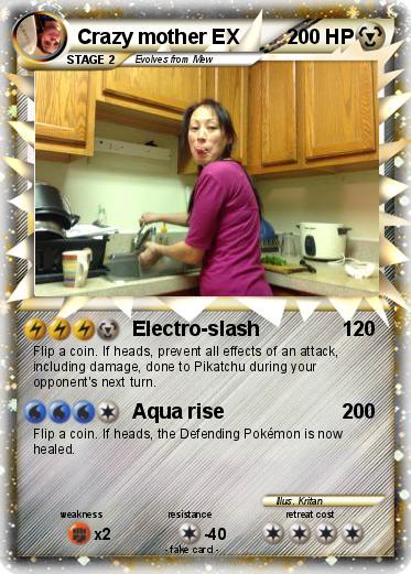Pokemon Crazy mother EX