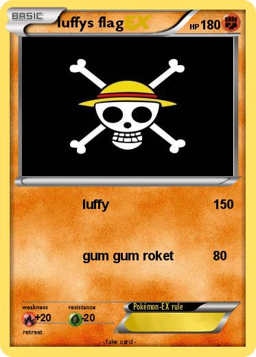 Pokemon luffys flag
