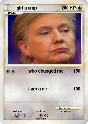 Pokemon girl trump