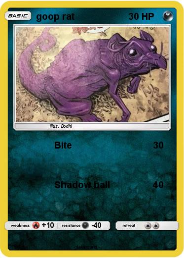 Pokemon goop rat