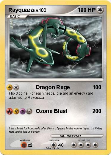Pokemon Rayquaza