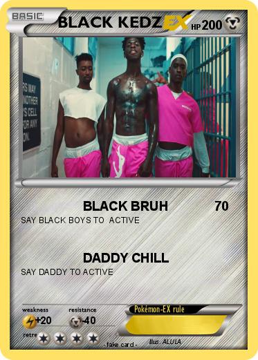 Pokemon BLACK KEDZ