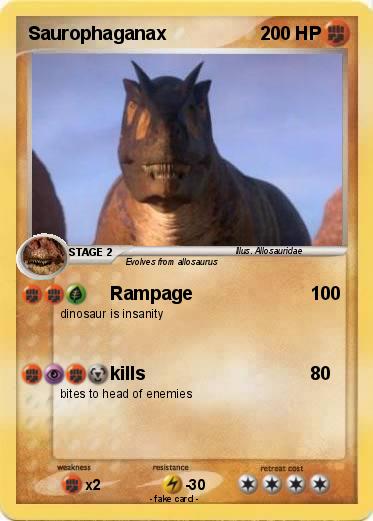 Pokemon Saurophaganax