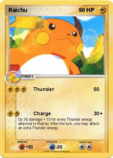 Pokemon Raichu