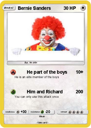 Pokemon Bernie Sanders