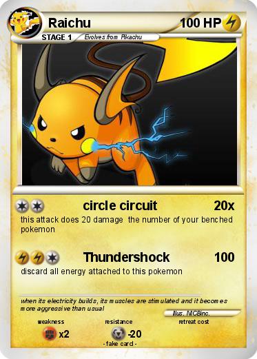 Pokemon Raichu