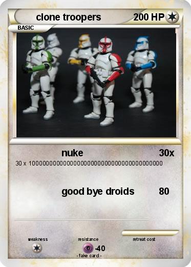 Pokemon clone troopers
