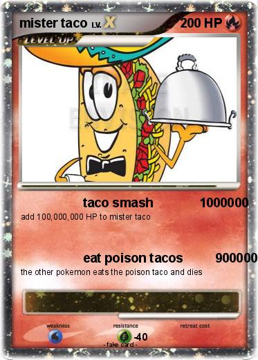 Pokemon mister taco