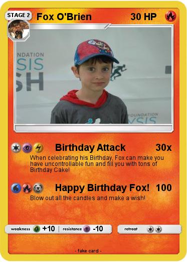 Pokemon Fox O'Brien