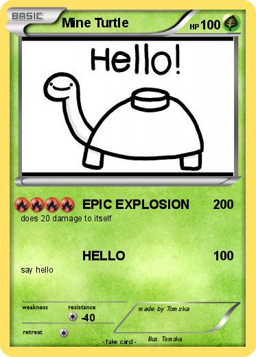 Pokemon Mine Turtle