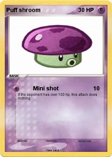 Pokemon Puff shroom