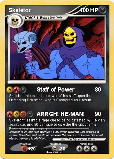 Pokemon Skeletor