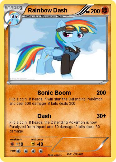 Pokemon Rainbow Dash