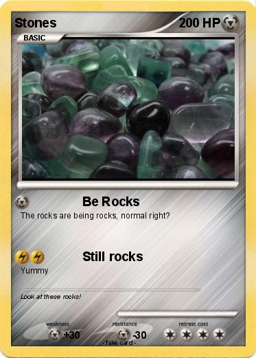 Pokemon Stones