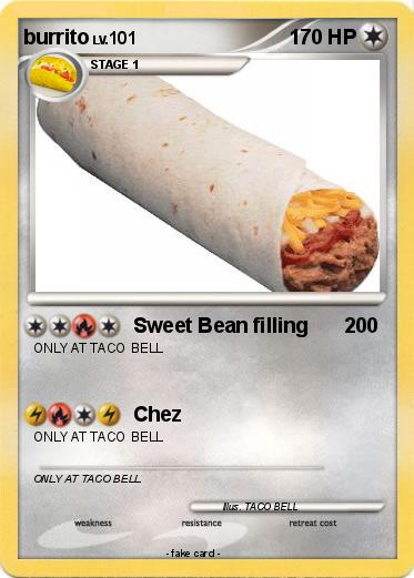 Pokemon burrito
